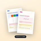 Real pages: one idea each