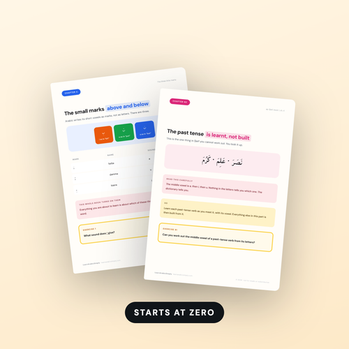 Real pages: one idea each